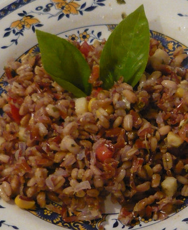 foto ricetta Riso 3 Cereali Expresso con rucola, pomodorini e mais 