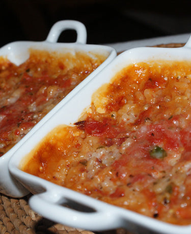 foto ricetta Riso al Microonde con melanzane 