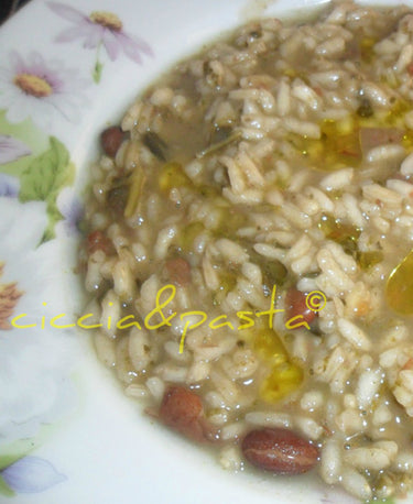 foto ricetta Riso fagioli borlotti e cavolo nero 