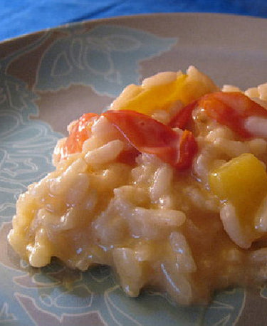 foto ricetta Riso con peperoni e pomodorini 