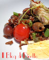 Ensalada de arroz rojo – «Riz Rouge a la mediterránea» 