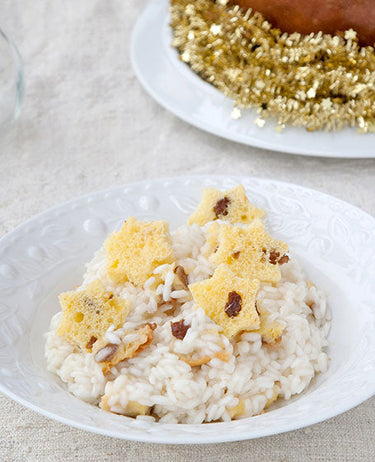 foto ricetta Riso Gallo Gran Riserva per il risotto al panettone 