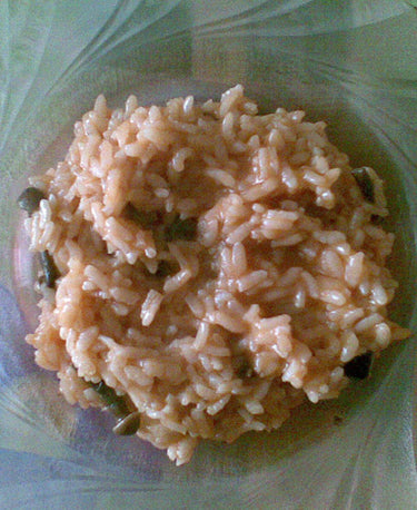 foto ricetta Riso per Risotto con funghi pioppini 