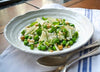 3 GRAINS SALAD WITH PEAS, BROADBEANS, CHICKPEAS 