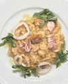 foto ricetta Risotto con spinaci, frutti di mare e crostacei 