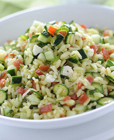 foto ricetta Insalata di riso con cruditè 