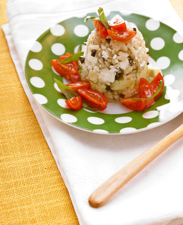 foto ricetta La cupola di riso integrale vegetariana 