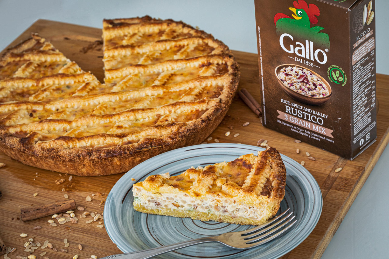3 GRAINS NEAPOLITAN PASTIERA 