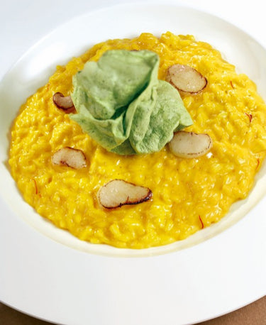 SAFFRON RISOTTO WITH OSSOBUCO 
