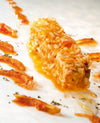 foto ricetta Riso con trippa di coda di rospo e gelatina al canario 
