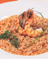 foto ricetta Riso ai gamberi e Romesco 