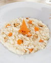 foto ricetta Riso latte, caldarroste e zucca 
