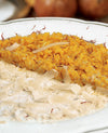 foto ricetta Riso allo zafferano e fonduta di parmigiano-reggiano 