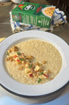 PARSNIP AND CHEDDER RISOTTO WITH APPLE AND WALNUTS 