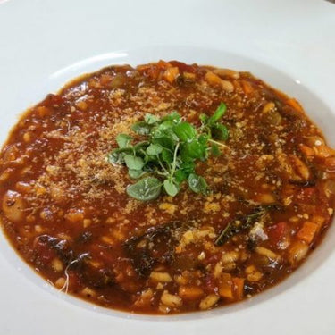 ITALIAN MINESTRONE RICE SOUP 