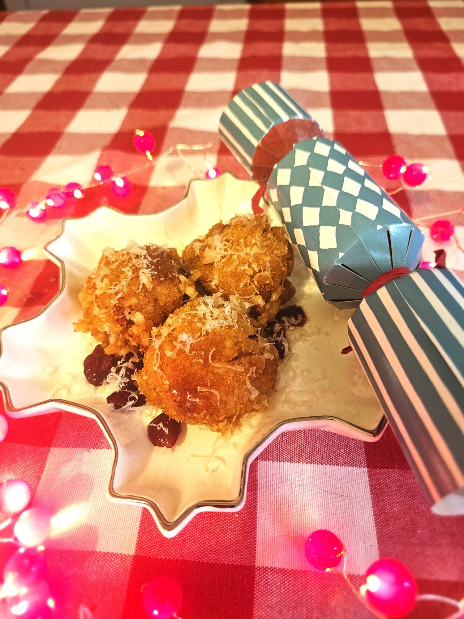 TURKEY, CRANBERRY & BRIE ARANCINI 