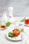 foto ricetta POMODORI RIPIENI DI RISO E QUINOA 