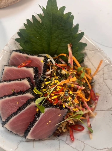 TUNA TATAKI RICE BOWL 