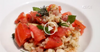 Arroz Aroma con tomate y panceta 