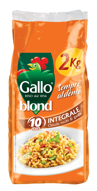 riso integrale blond 2 kg gallo  Video1